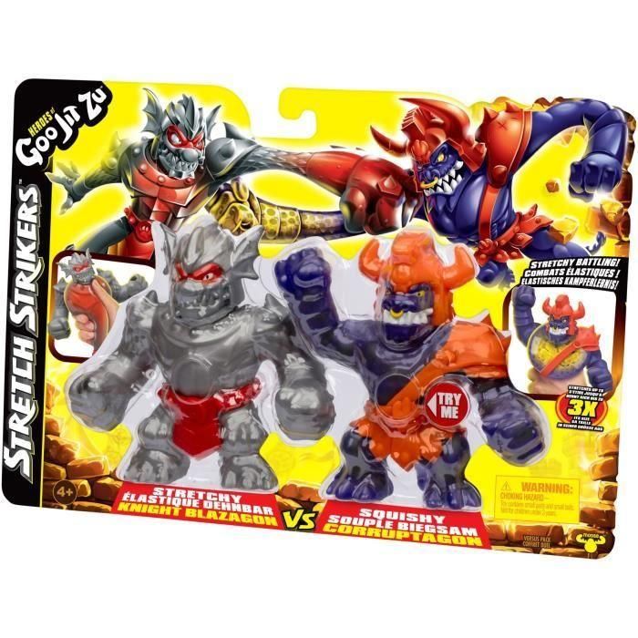 Strikers Blaz vs Corr Figura Duo 11cm - HERoeS OF GOO JIT ZU - Lucha épica con armadura de guerrero 3 Strikers Blaz vs Corr Figura Duo 11cm - HERoeS OF GOO JIT ZU - Lucha épica con armadura de guerrero 3