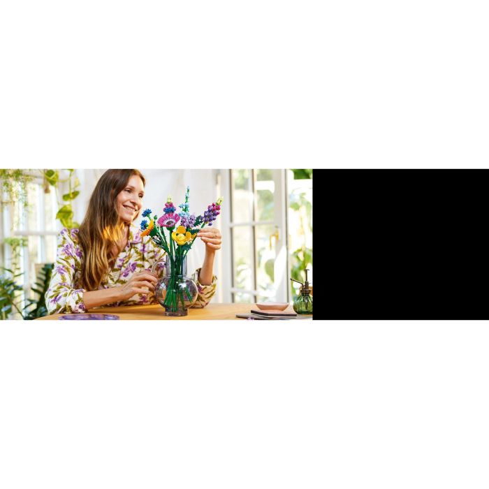 LEGO 10313 Ramo de Flores Silvestres Icons para Construir Adultos - 8 Variedades de Flores, Tallos Ajustables, Ideal Regalo 4 LEGO 10313 Ramo de Flores Silvestres Icons para Construir Adultos - 8 Variedades de Flores, Tallos Ajustables, Ideal Regalo 4