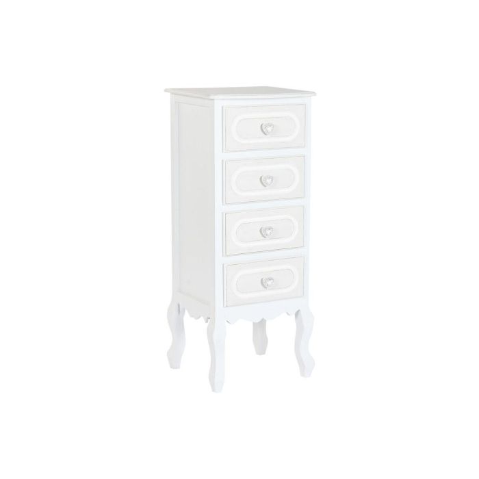 Chifonier Romantico DKD Home Decor Blanco 36 x 100 x 40 cm Chifonier Romantico DKD Home Decor Blanco 36 x 100 x 40 cm