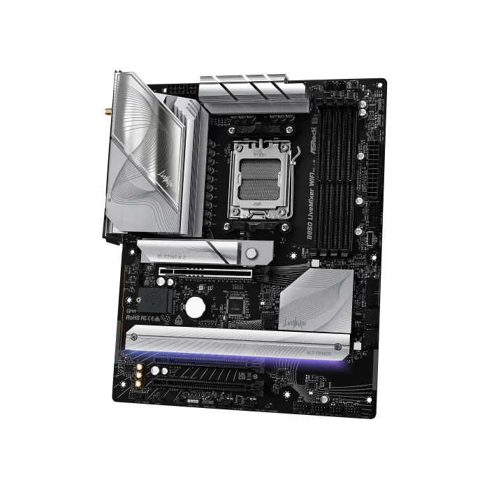 Placa ASRock B850 Livemixer Wifi,Amd,Am5,B850,Usb20G,Wifi7,Atx 1