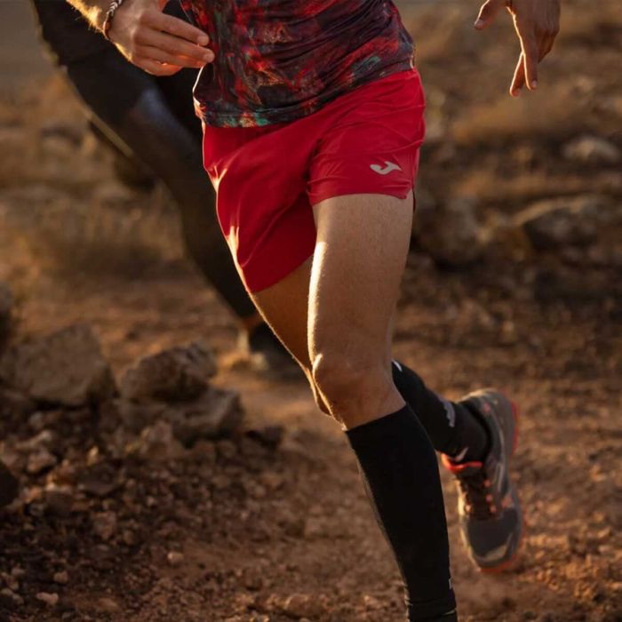 Pantalón Corto Deportivo Joma Sport R-Combi Cereza 2