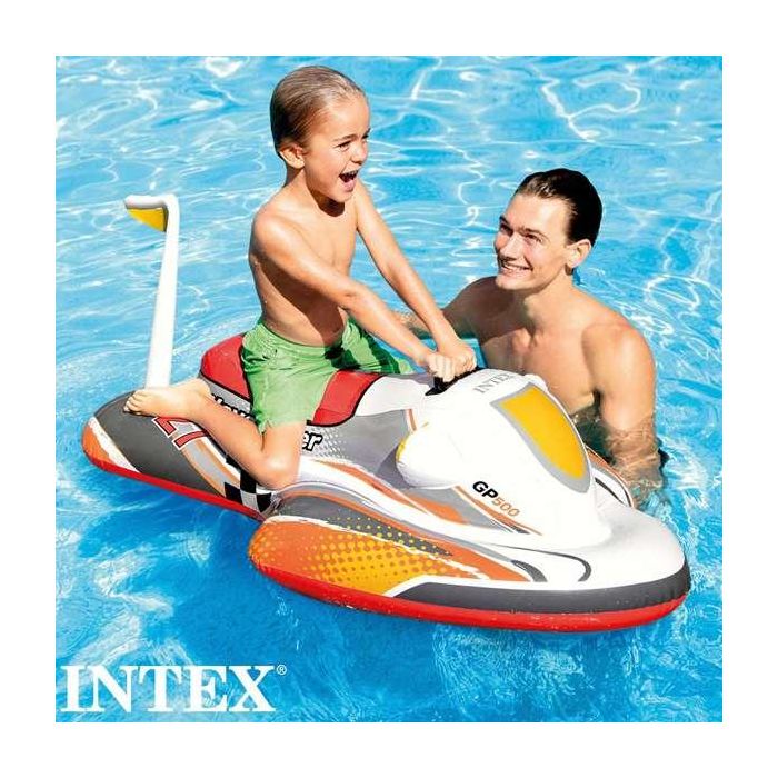 Intex Figura Hinchable Moto Wave Rider 117x77 cm para Niños +3 Años 11