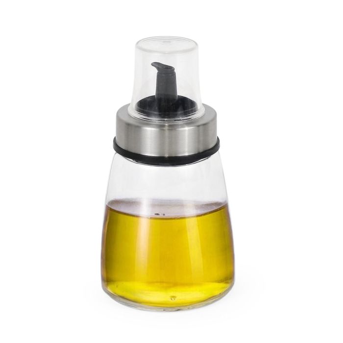 Aceitera de vidrio 200 ml con tapón Quttin (12 Unidades) 10 Aceitera de vidrio 200 ml con tapón Quttin (12 Unidades) 10