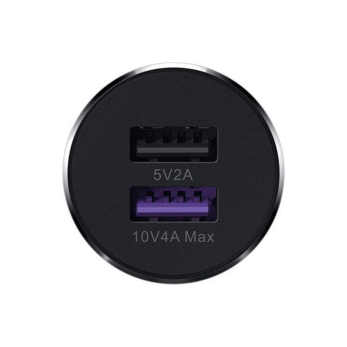 CARGADOR RÁPIDO PARA COCHE HUAWEI CP37 SUPERCHARGE 2.0 - 2*USB (5V/2A - 10V/4A) 3 CARGADOR RÁPIDO PARA COCHE HUAWEI CP37 SUPERCHARGE 2.0 - 2*USB (5V/2A - 10V/4A) 3