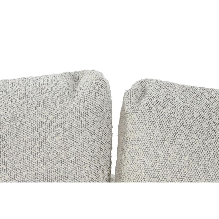 DKD Home Decor Sofá Moderno Modular de Poliéster y Madera, Blanco Roto 250x241x66 cm, Asiento 40 cm 7