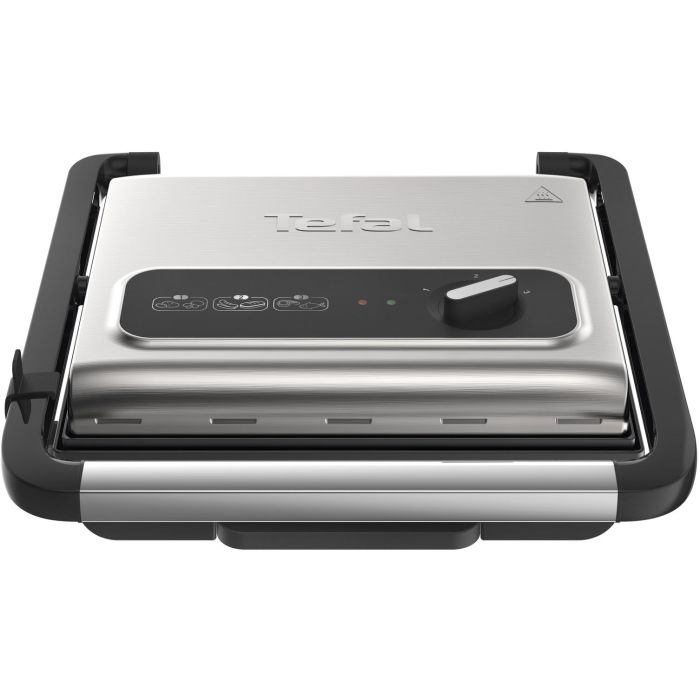 GRILL TEFAL INICIO ADJUST - 2000W - TERMOSTATO AJUSTABLE 3 NIVELES - PLACAS ANTIADHERENTES - CUERPO ACERO INOXIDABLE 1 GRILL TEFAL INICIO ADJUST - 2000W - TERMOSTATO AJUSTABLE 3 NIVELES - PLACAS ANTIADHERENTES - CUERPO ACERO INOXIDABLE 1