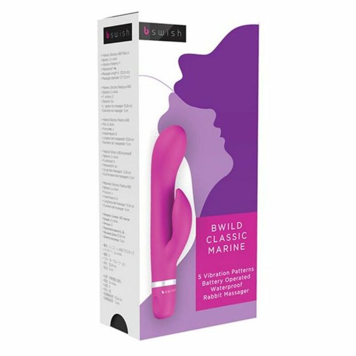 Vibrador Conejito Bwild Bunny Marino B Swish Cereza 1 Vibrador Conejito Bwild Bunny Marino B Swish Cereza 1