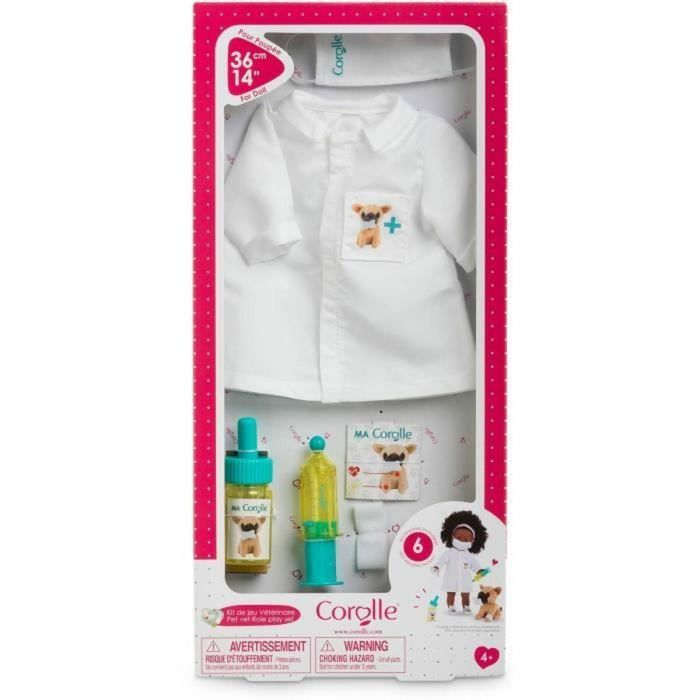 Corolle COR4062013212371 Play Kit Veterinario para Muñecas de 36 cm - Set de 6 Accesorios de Juego para Niños y Niñas +4 años 0 Corolle COR4062013212371 Play Kit Veterinario para Muñecas de 36 cm - Set de 6 Accesorios de Juego para Niños y Niñas +4 años 0
