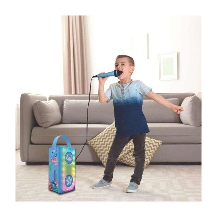 Lexibook Altavoz Infantil Stitch Bluetooth con Micrófono 24
