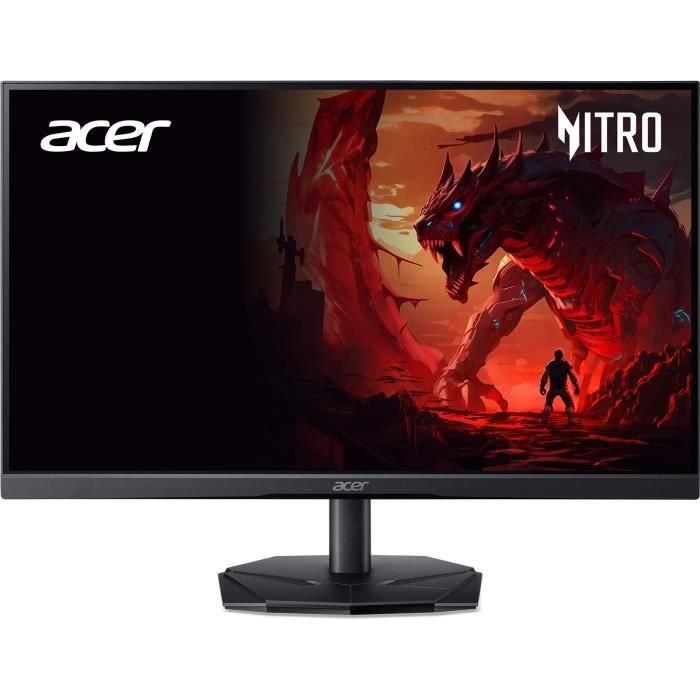 Pantalla de PC - ACER - KG241Y P3bip - 23,8 FHD - Panel VA - 180 Hz - 0,5 ms - 1 HDMI 1 DP - AMD FreeSync Premium - Negro 1