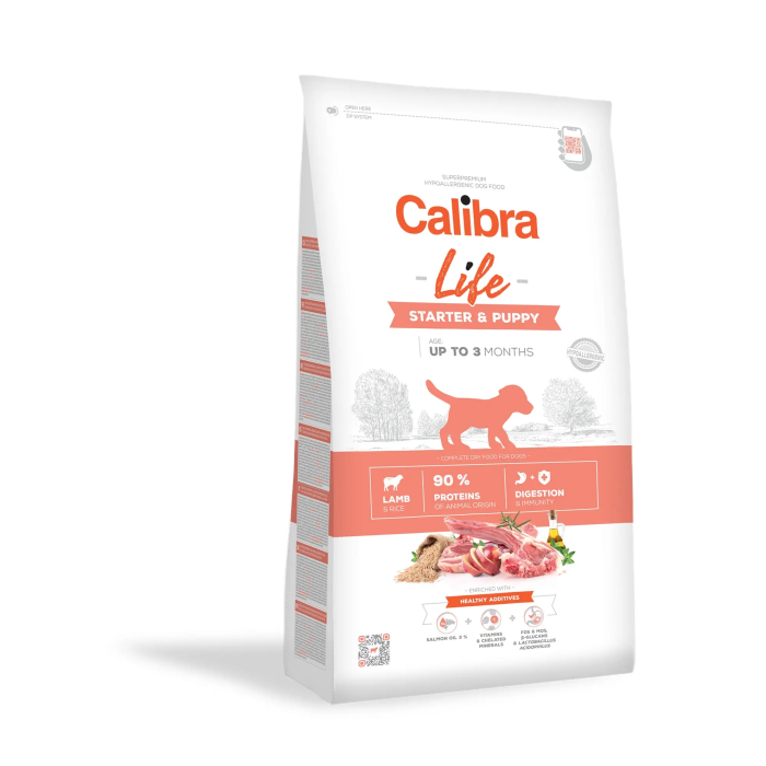 Calibra Dog Life Starter & Puppy Borrego 2,5 kg