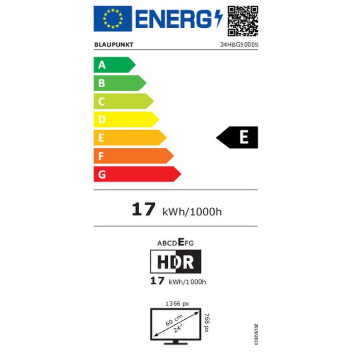 Smart TV Blaupunkt 24HBG5000S 24" HDR LCD 1 Smart TV Blaupunkt 24HBG5000S 24" HDR LCD 1