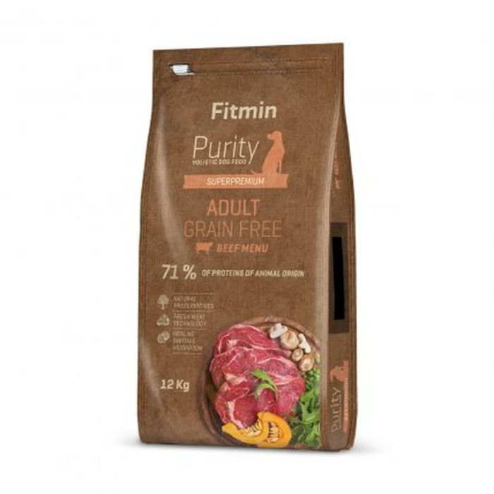 Pienso Fitmin Purity GF Adult Beef Adulto Ternera 12 kg Pienso Fitmin Purity GF Adult Beef Adulto Ternera 12 kg