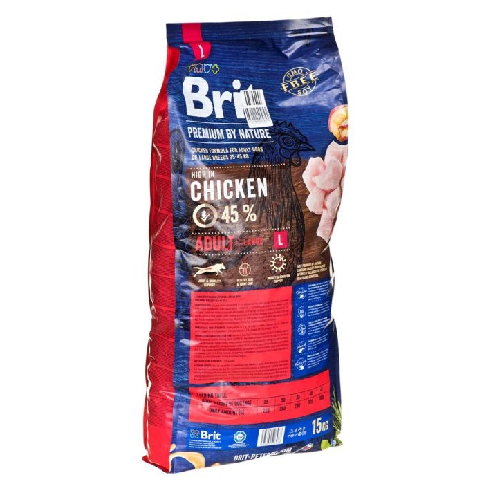 Brit Premium By Nature Dog Adult L 15 kg