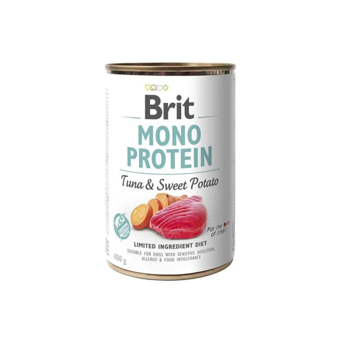 Brit Mono Protein Tuna & Sweet Potato 6x400 gr