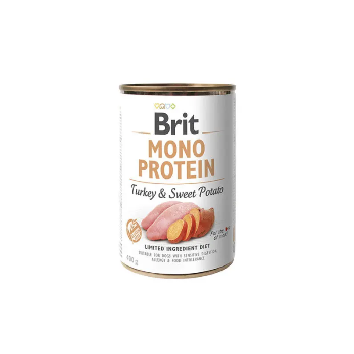 Brit Mono Protein Turkey & Sweet Potato 6x400 gr