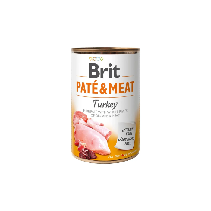 Brit Pate & Meat Turkey 6x400 gr