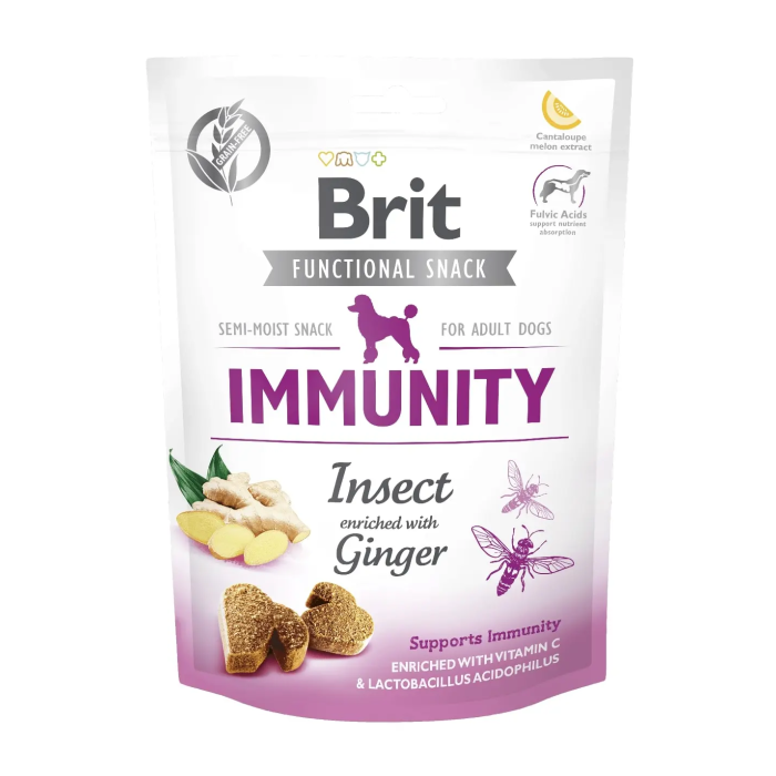 Brit Care Dog Functional Snack Immunity Insect 150 gr