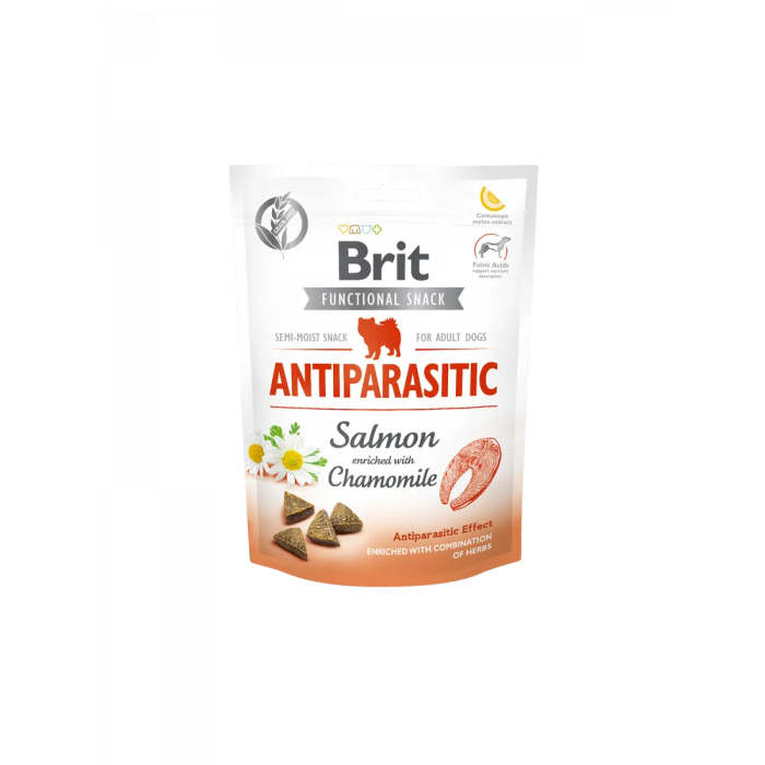 Brit Care Dog Functional Snack Antiparasitic Salmon 150 gr