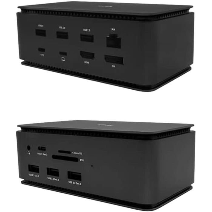 Dockstation i-Tec USB4DUAL4KDOCKPD Negro 4K 1