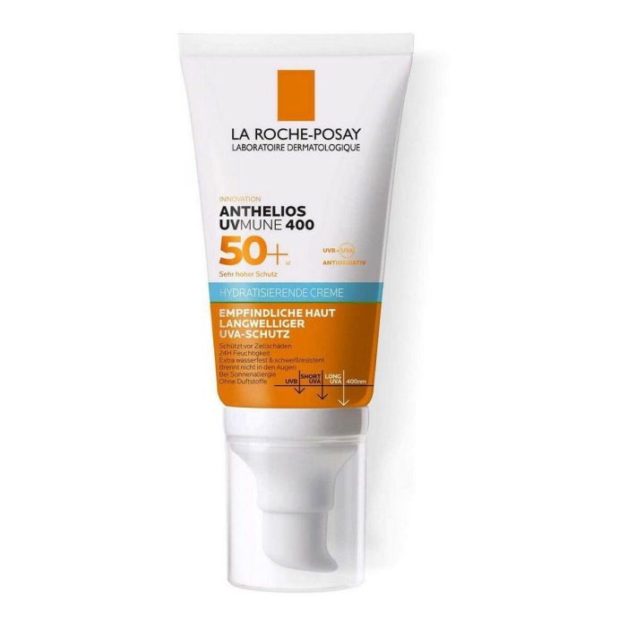 La Roche Posay Anthelios UVMune 400 Crema Hidratante Facial SPF50+ Protector Solar Muy Alta Protección UVA/UVB Piel Sensible Hipoalergénico 50ml La Roche Posay Anthelios UVMune 400 Crema Hidratante Facial SPF50+ Protector Solar Muy Alta Protección UVA/UVB Piel Sensible Hipoalergénico 50ml