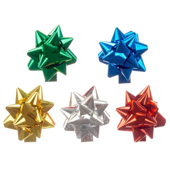 Pvc 72 Lazos Brillo 4Cm Pincello (12 Unidades) 1 Pvc 72 Lazos Brillo 4Cm Pincello (12 Unidades) 1