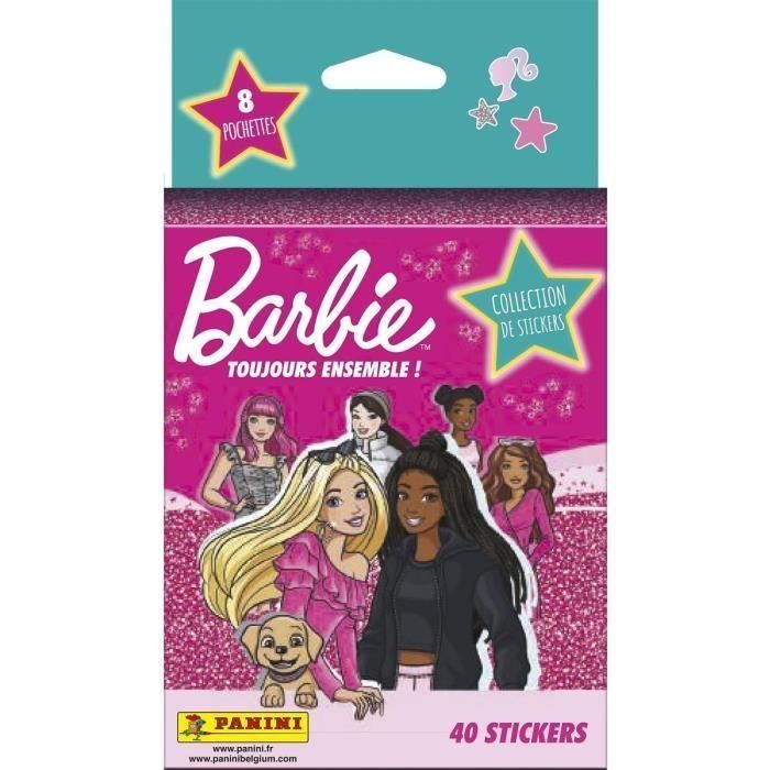 Panini PAN8051708001020 Blíster de 8 bolsillos Barbie Core Collection Panini PAN8051708001020 Blíster de 8 bolsillos Barbie Core Collection