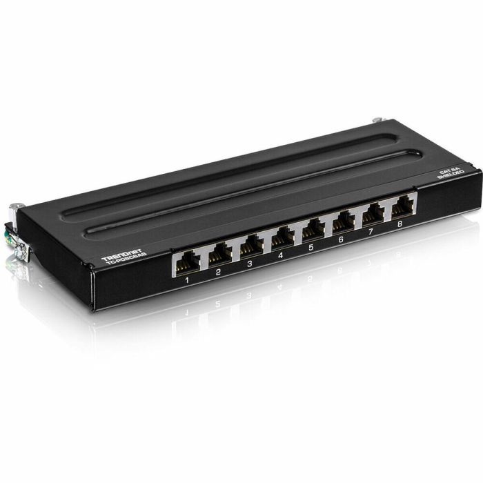 Patch Panel 8 Puertos UTP Categoría 6 Trendnet TC-P08C6AS Patch Panel 8 Puertos UTP Categoría 6 Trendnet TC-P08C6AS