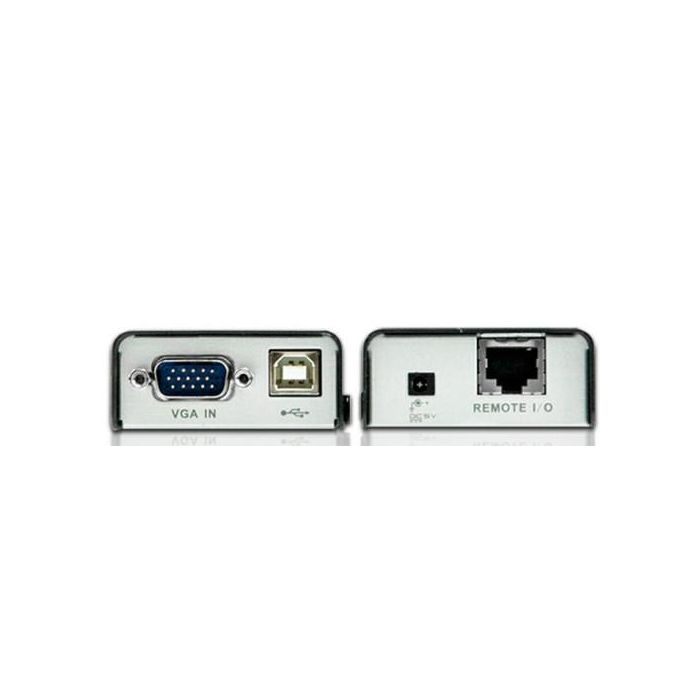Aten CE100-AT-G Extensor KVM USB/VGA hasta 100m, Resolución 1920x1200, Negro 2