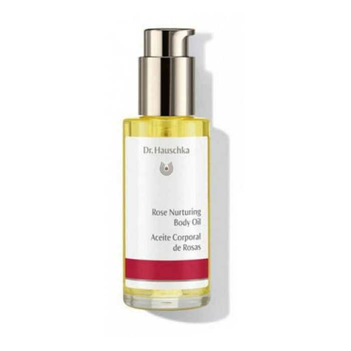 Dr. Hauschka Aceite Corporal de Rosa 75 ml - Hidratante y Armonizante para Todo Tipo de Pieles Bio