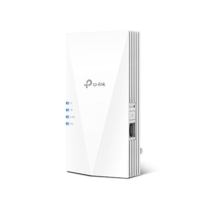 TP-Link RE700X Extensor de Red WiFi 6 AX3000 Doble Banda 574/2402 Mbps Gigabit Ethernet