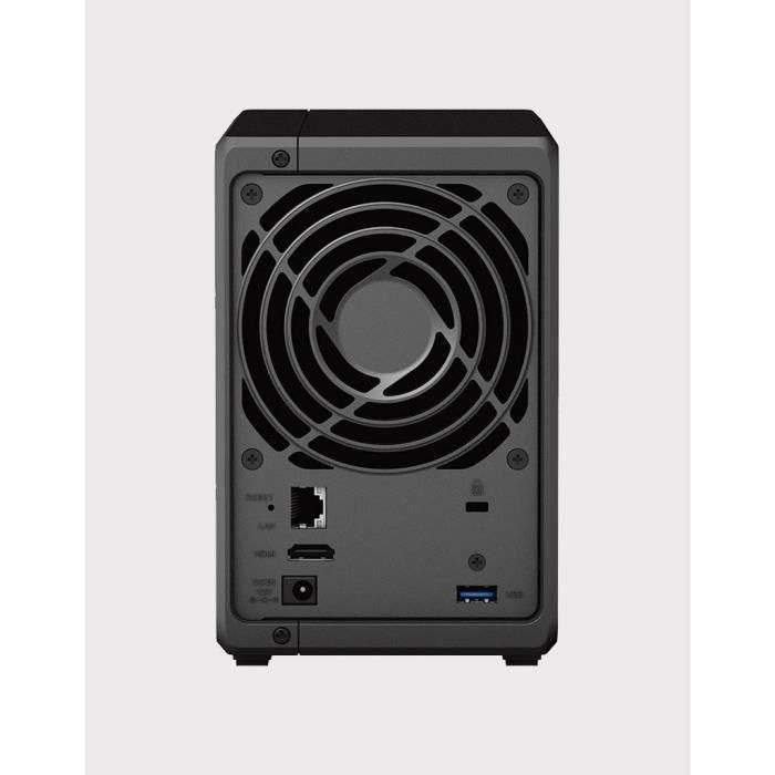 Synology DVA1622 Grabador Digital NVR 4K, 2Bay, Intel Celeron J4125, 6GB DDR4 2
