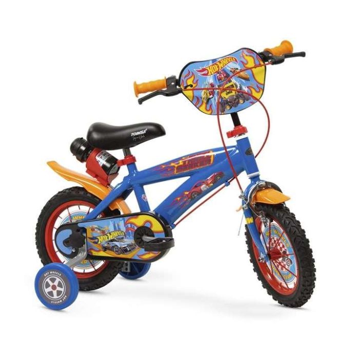 Bicicleta 12" hotwheels