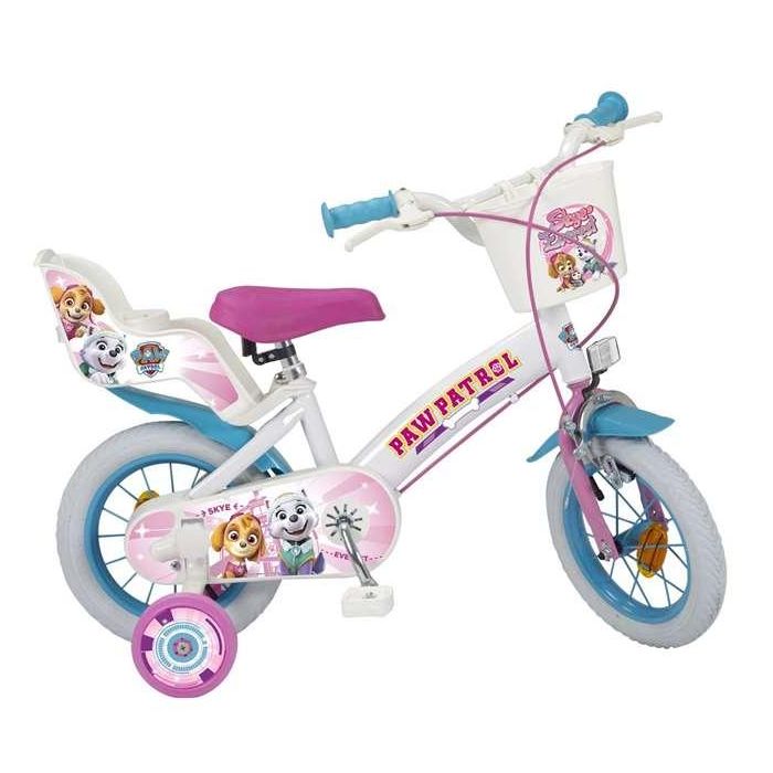 Bicicleta paw patrol niña 12" (3/5 años)