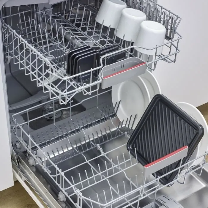 Severin RG2360 Parrilla Raclette para 4 Personas Compacta 24x24 cm Negro con Cacerolas y Espátulas 4