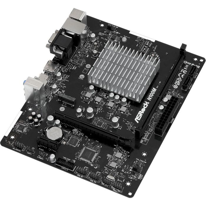 ASROCK Placa Base N100M Intel Processor N DDR4-SDRAM 1