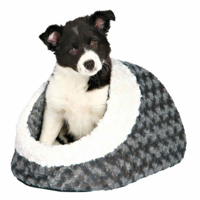 Cueva para gato Trixie Kaline Gris Crema 35 × 26 × 41 cm 1 Cueva para gato Trixie Kaline Gris Crema 35 × 26 × 41 cm 1