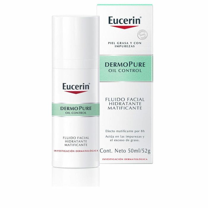 Eucerin Dermopure Oil Control Fluido Facial Hidratante Matificante