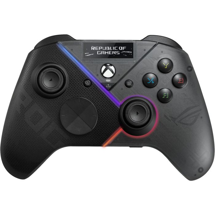 Asus ROG Raikiri Pro Mando Gaming PC y Xbox, Multiplataforma, Inalámbrico/Alámbrico, Vibración, Joysticks, Pantalla OLED 9 Asus ROG Raikiri Pro Mando Gaming PC y Xbox, Multiplataforma, Inalámbrico/Alámbrico, Vibración, Joysticks, Pantalla OLED 9