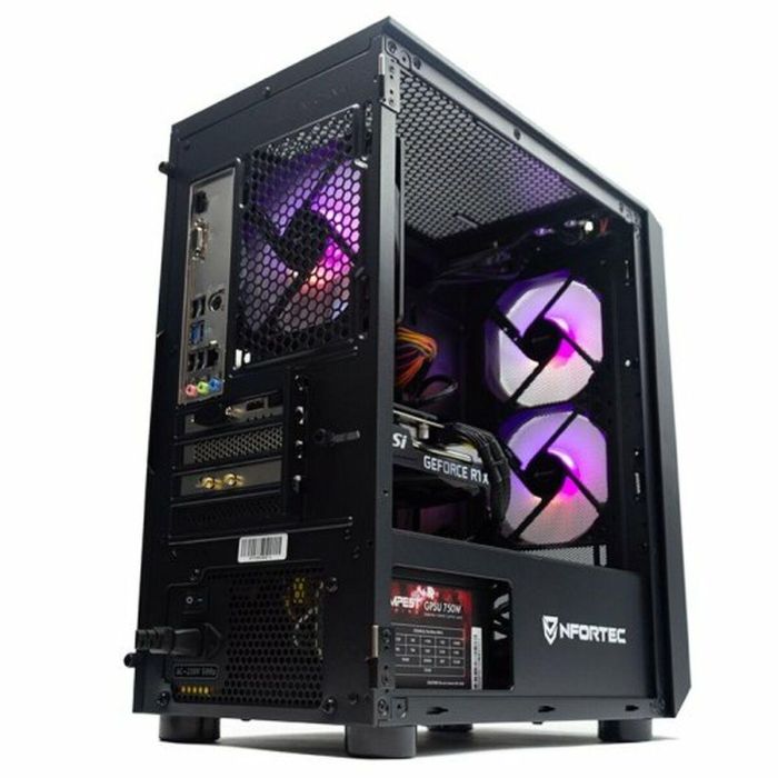 PC de Sobremesa PcCom 16 GB RAM 1 TB SSD AMD Radeon RX 6600 1 PC de Sobremesa PcCom 16 GB RAM 1 TB SSD AMD Radeon RX 6600 1