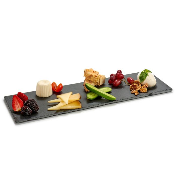 Pizarra Aperitivo Kinvara 50x15 cm - Negro (12 Unidades) 2 Pizarra Aperitivo Kinvara 50x15 cm - Negro (12 Unidades) 2