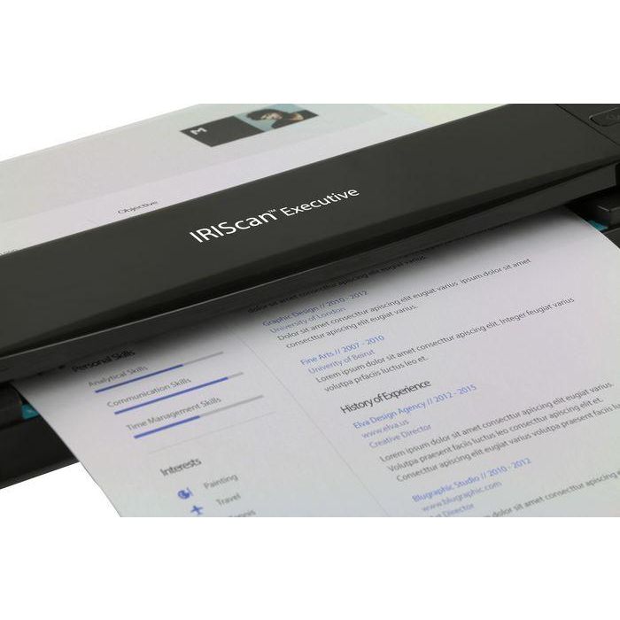 IRIScan Executive 4 Escáner Dúplex Portátil CIS Profesional Rápido 8 PPM 600 dpi USB para Documentos y Software OCR 5 IRIScan Executive 4 Escáner Dúplex Portátil CIS Profesional Rápido 8 PPM 600 dpi USB para Documentos y Software OCR 5