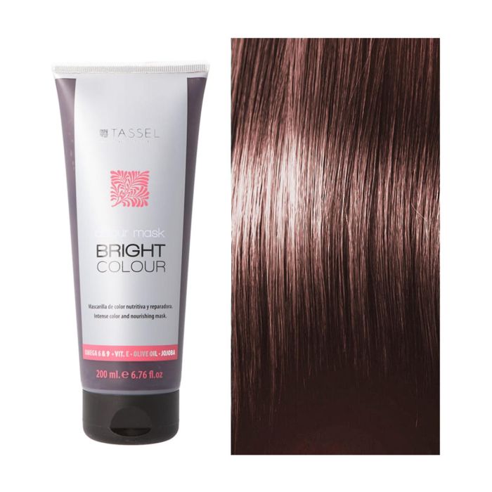 Eurostil Bright colour mascarilla nutritiva chocolate