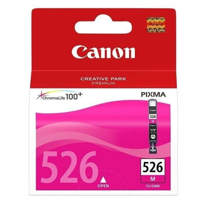 Canon Tinta Magenta Ip 4850-4950 - Ix 6550 - Mg 5150-5250-5350-6150-6250-8150-8250 - Mx 715-885-895 - Cli 526M Canon Tinta Magenta Ip 4850-4950 - Ix 6550 - Mg 5150-5250-5350-6150-6250-8150-8250 - Mx 715-885-895 - Cli 526M