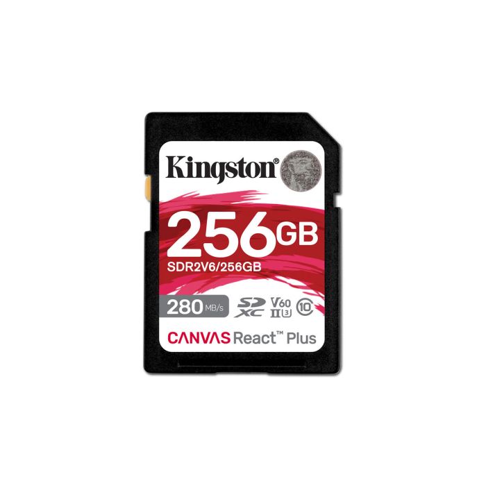 Tarjeta de Memoria SDXC Kingston Technology Canvas React Plus 256 GB 2