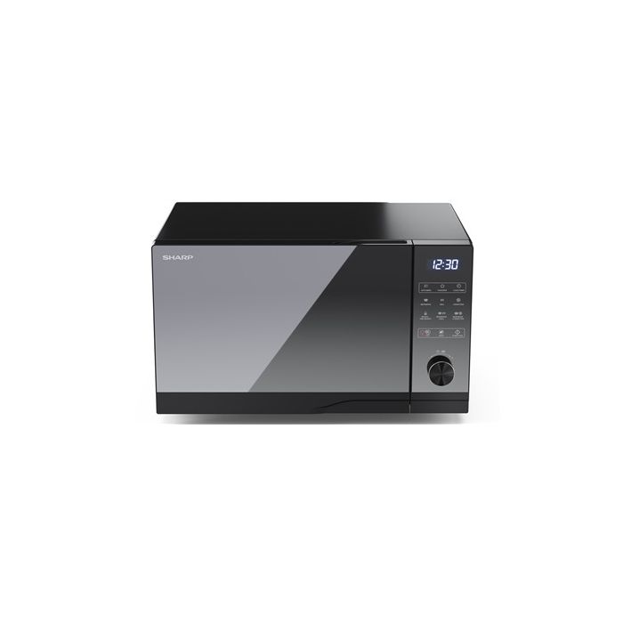 Microondas Digital + Grill 900W - 23 Litros SHARP YC-PG234AE-S 