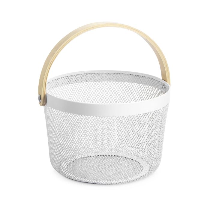 Cesta Organizador Maison con Asa de Madera - Confortime (6 Unidades) 1 Cesta Organizador Maison con Asa de Madera - Confortime (6 Unidades) 1