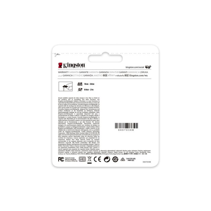 Tarjeta Micro SD Kingston SDG3/1TB 2