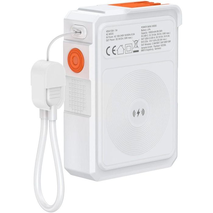4smarts Cargador Híbrido 6 en 1 con Powerbank Inalámbrico 1 4smarts Cargador Híbrido 6 en 1 con Powerbank Inalámbrico 1