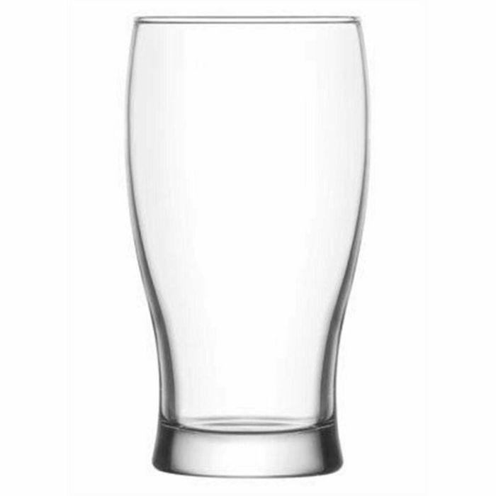Vaso para Cerveza LAV Belek Transparente Cristal 6 Piezas (8 Unidades) (375 cc) 2